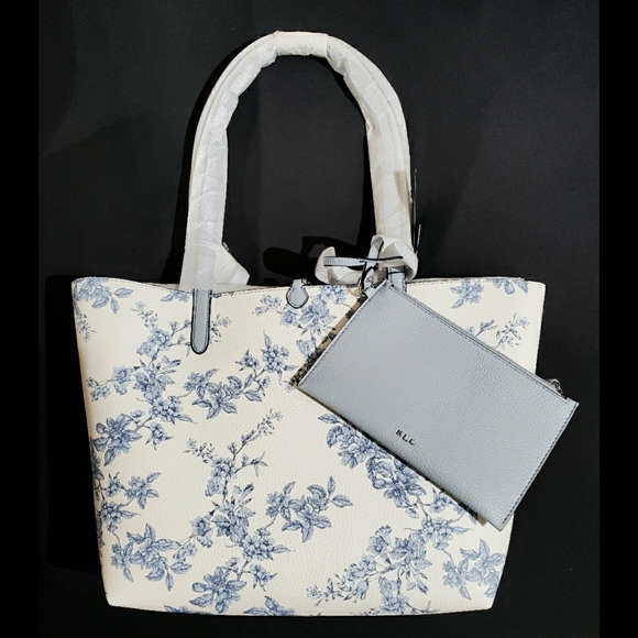 Lauren Ralph Lauren Handbags - NEW💥Lauren Ralph Lauren Floral Reversible Tote!!!